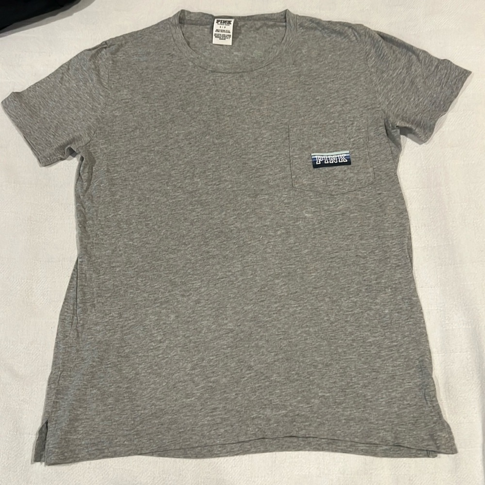 Victoria secret gray T shirt
